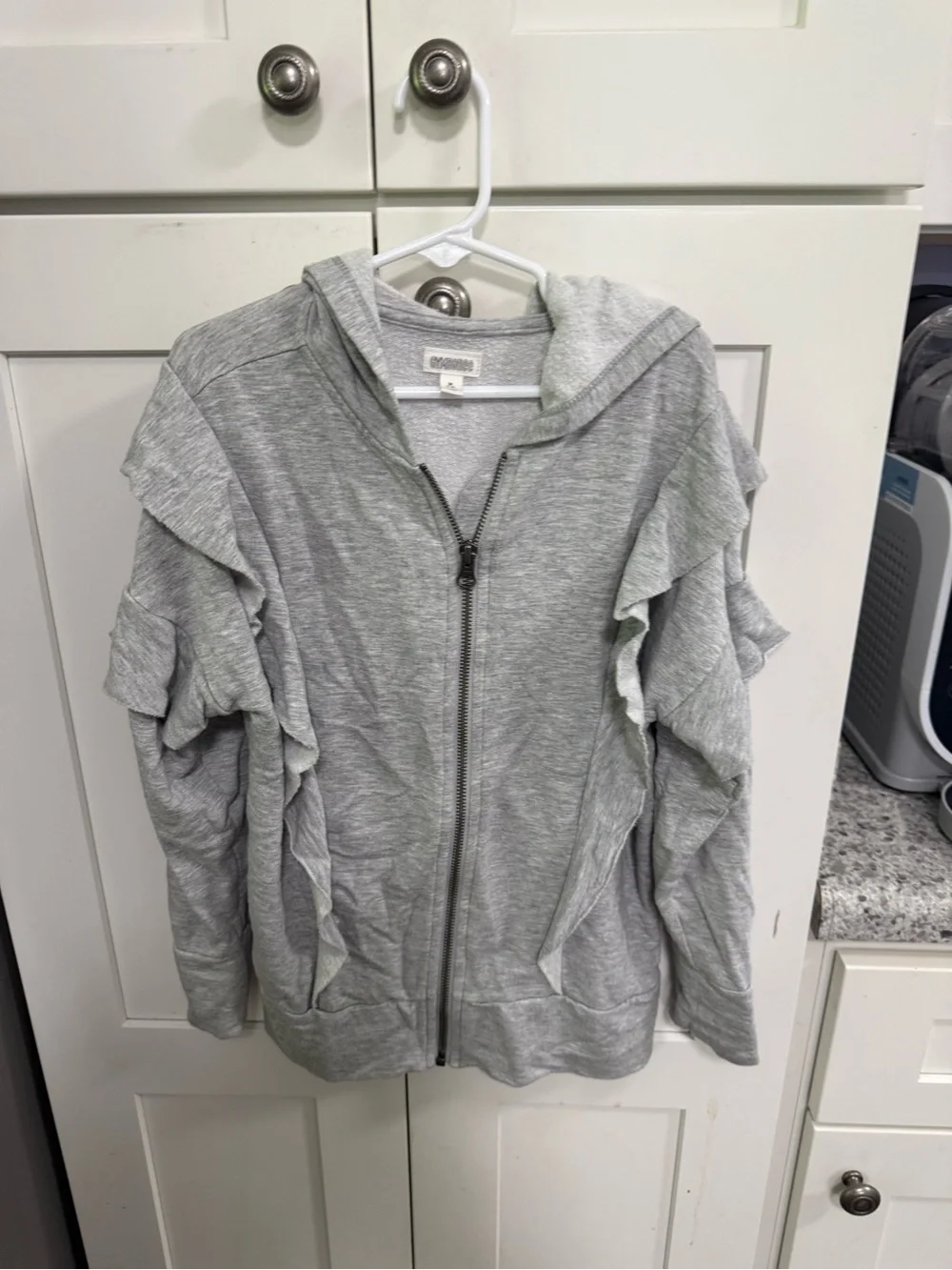 Gymboree Gray Zip-Up Hoodie